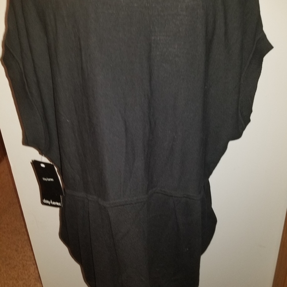 Daisy Fuentes- Button down cardigan with short sle - Picture 2 of 2